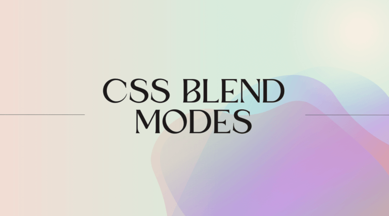 css blend modes