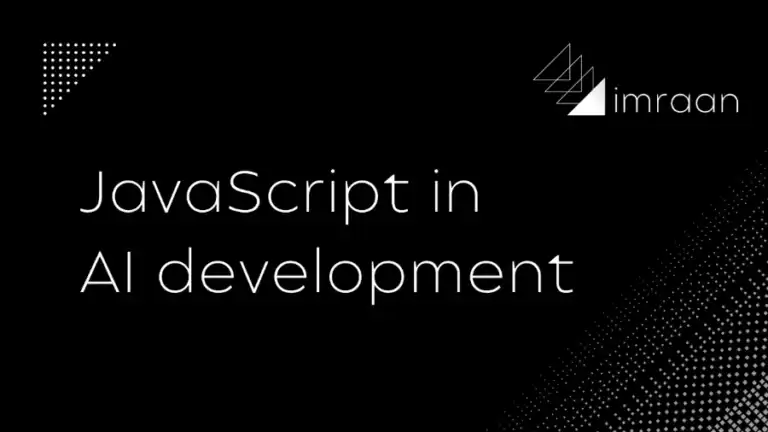 JavaScript in AI development