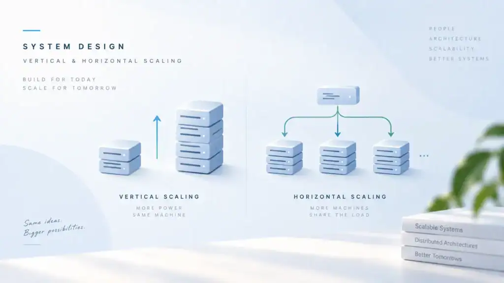 vertical vs horizontal scaling