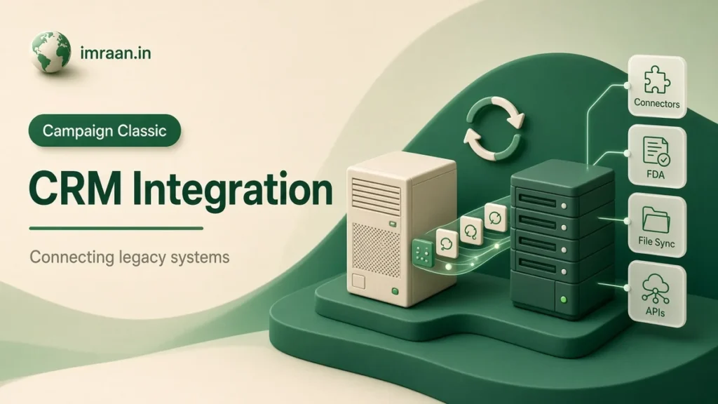 Integrate Adobe Campaign Classic with CRMs: A Playbook