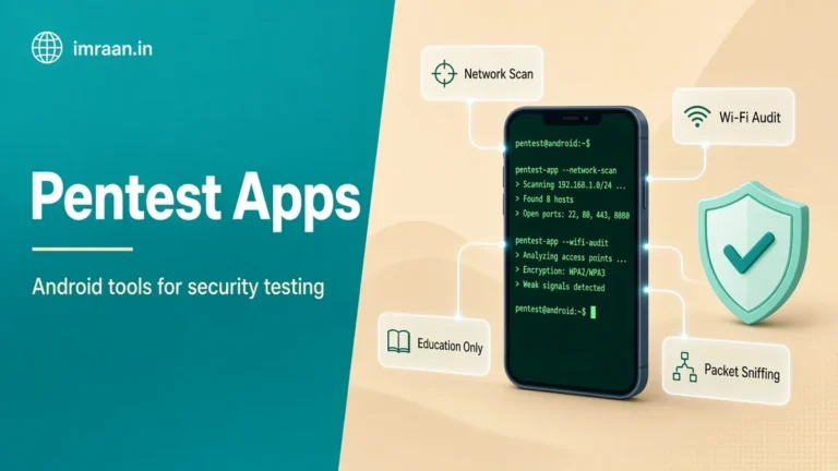 Pentest Apps illustration: Android tools for security testing