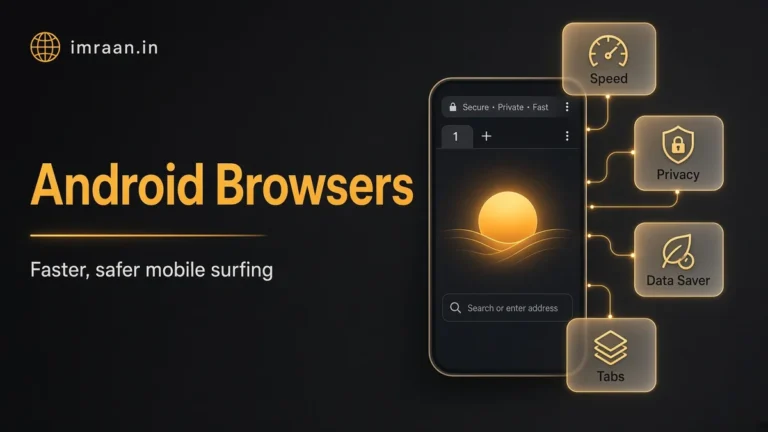 Android Browsers illustration: Faster, safer mobile surfing
