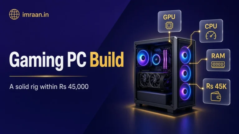 Gaming PC Build illustration: A solid rig within Rs 45,000