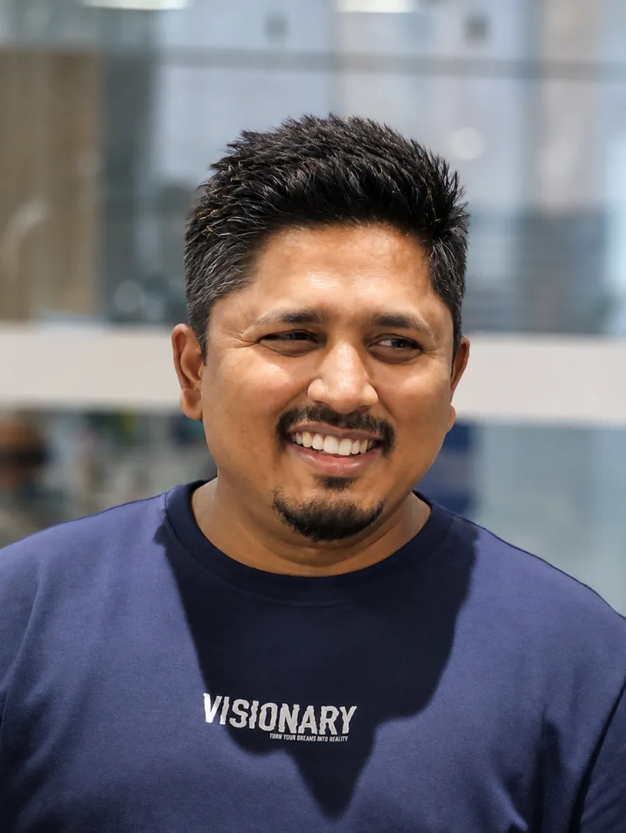 Portrait of Imranul Haque Mazumder
