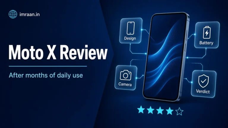 Moto X Review illustration: After months of daily use