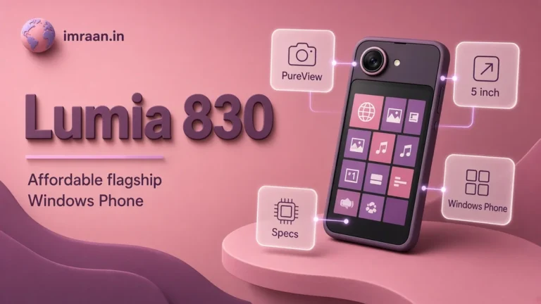 Lumia 830 illustration: Affordable flagship Windows Phone