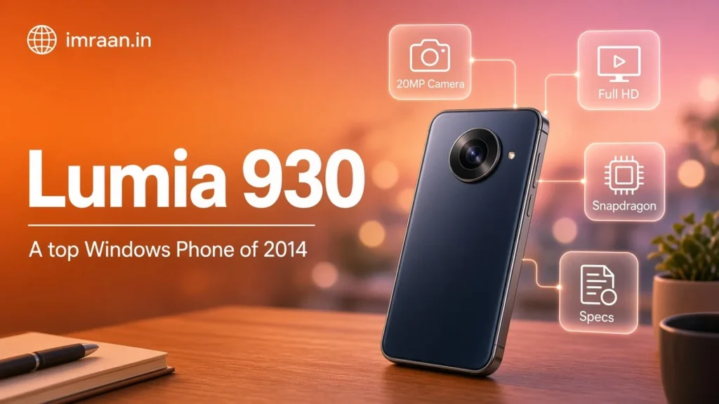 Lumia 930 illustration: A top Windows Phone of 2014