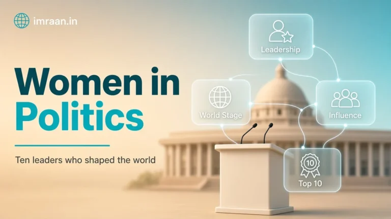 Women in Politics illustration: Ten leaders who shaped the world
