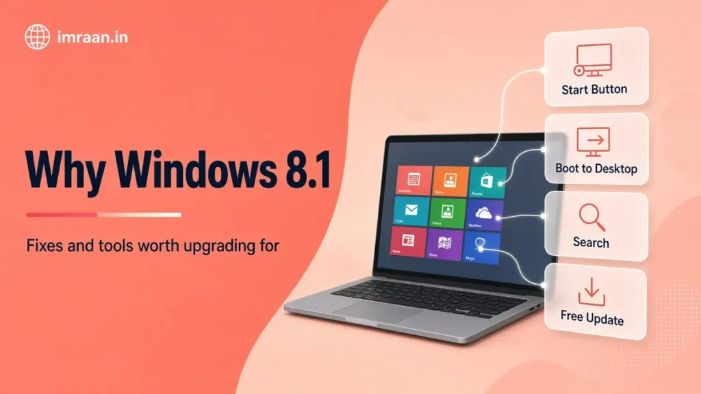 Why Windows 8.1 illustration: Fixes and tools worth upgrading for
