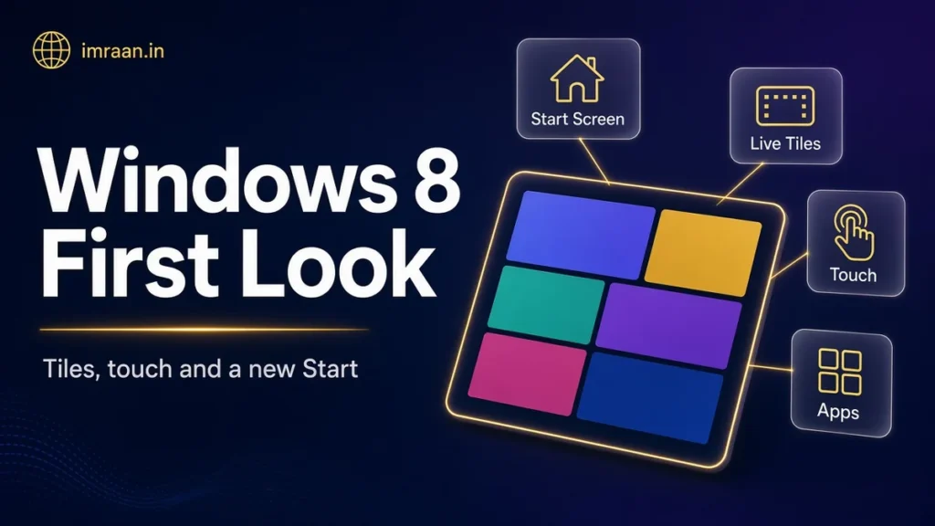 Windows 8 First Look illustration: Tiles, touch and a new Start