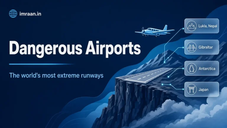 Dangerous Airports illustration: The world's most extreme runways