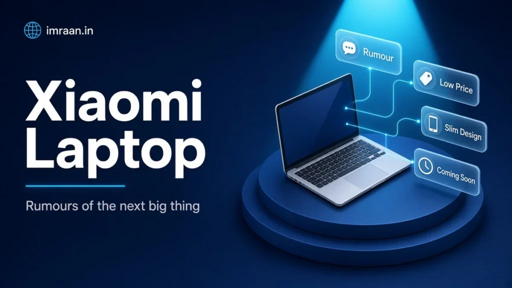 Xiaomi Laptop illustration: Rumours of the next big thing